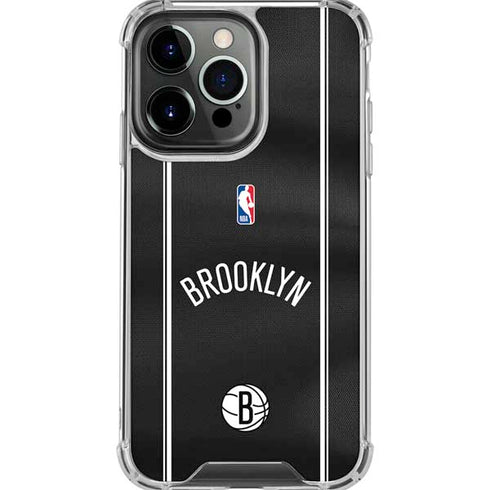 NBA Brooklyn Nets Jersey iPhone 16 Pro Max Clear Case